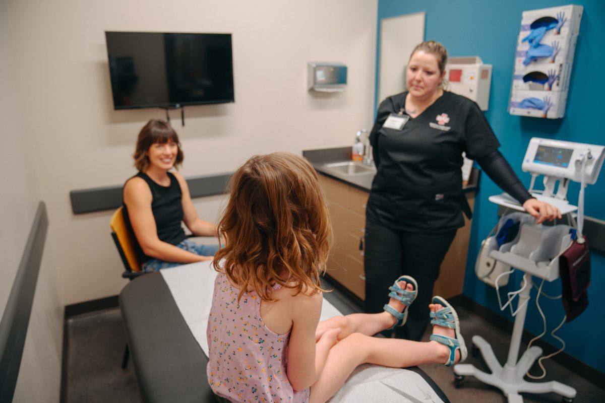 A Mother and Daughter at AFC to be Tested